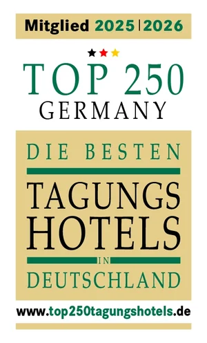Siegel: Gut Altona gehört zu den TOP 250 Tagungshotels in Deutschland